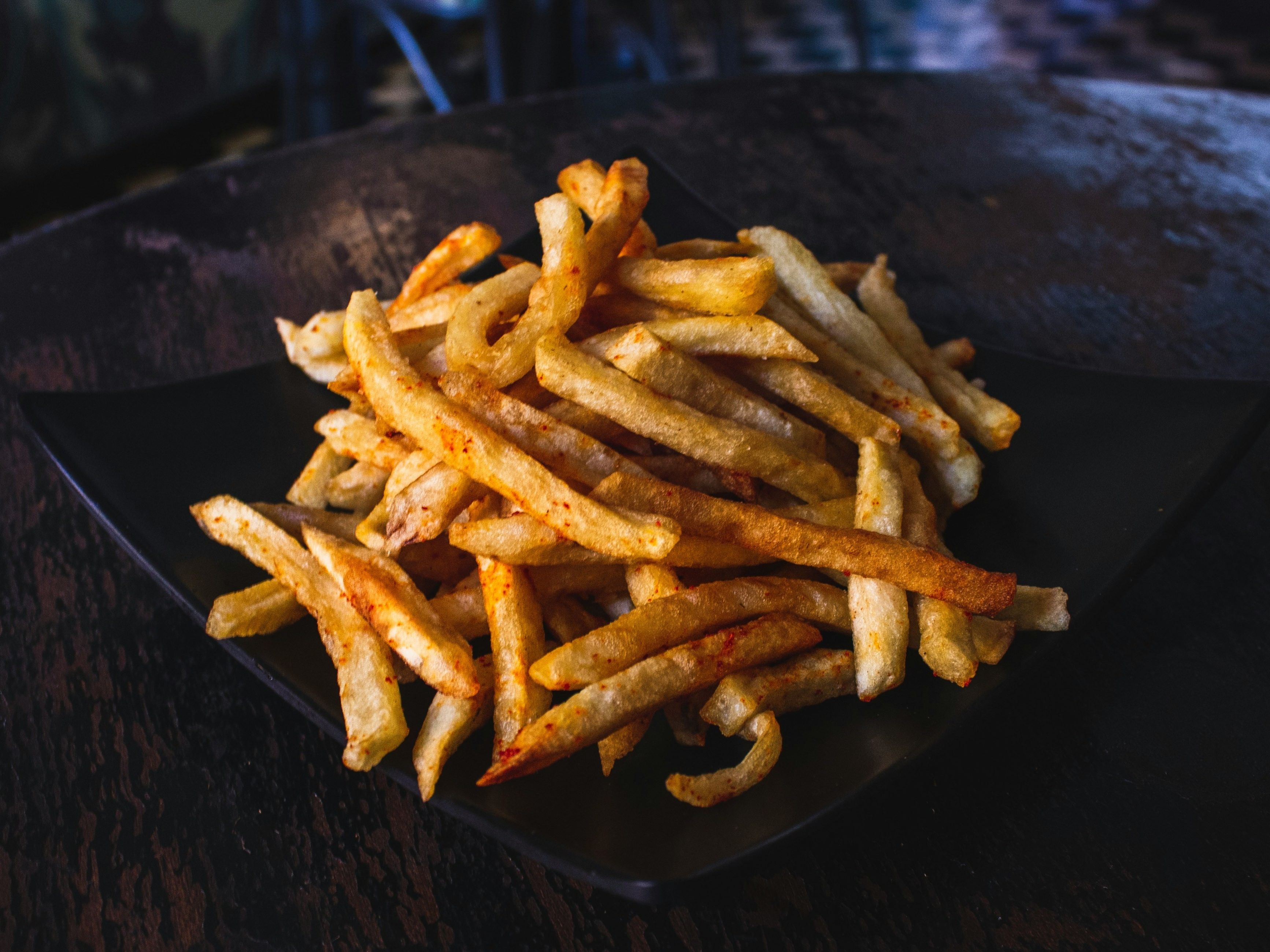 Traditional French fries